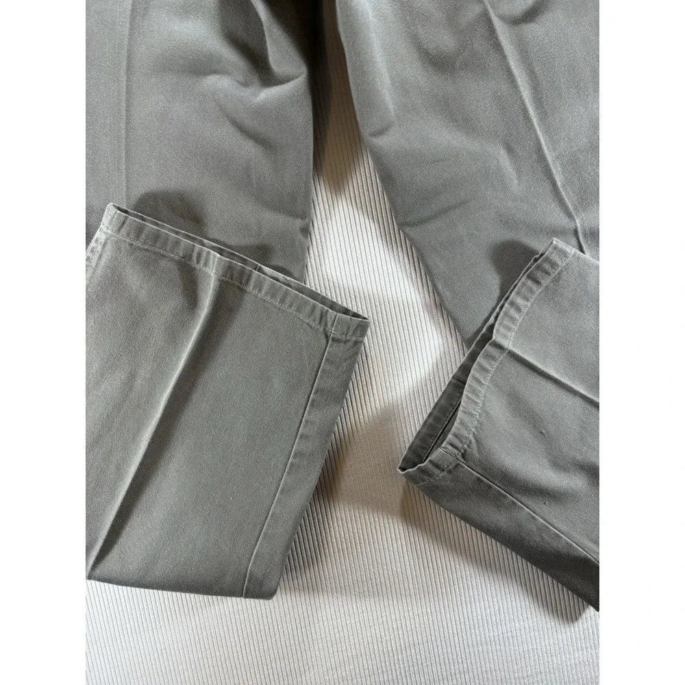 Vtg Polo‎ Ralph Lauren Men's Chino Khaki Pants Pleated 35X32 Preppy Designer